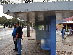 Brasilia bus stop