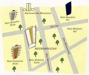 Metropolitan Flat map